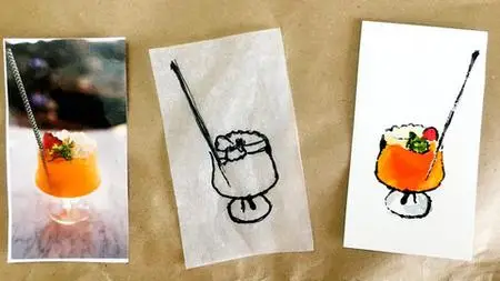 Create Cocktail Art With Homemade Printmaking Techniques