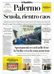 la Repubblica Palermo - 5 Gennaio 2021