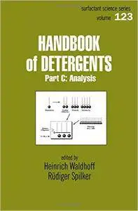 Handbook of Detergents, Part C: Analysis