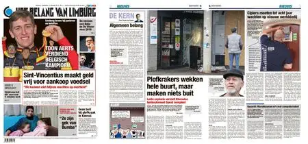 Het Belang van Limburg – 14. januari 2019