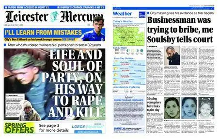 Leicester Mercury – March 21, 2018