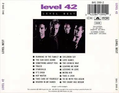 Level 42 - Level Best (1989)