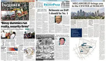 Philippine Daily Inquirer – September 26, 2014