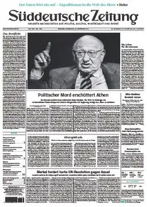 Süddeutsche Zeitung vom 19 September 2013