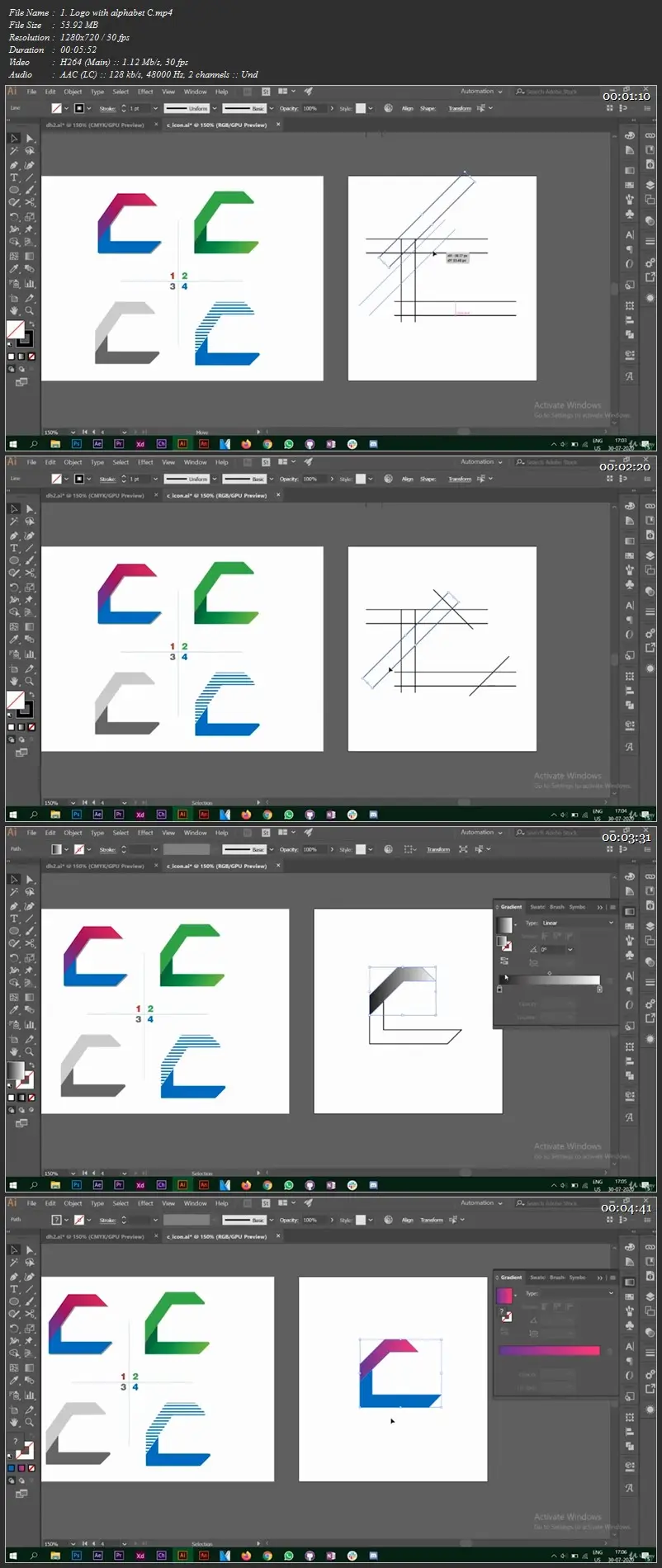 Create stunning logos using Adobe Illustrator / AvaxHome