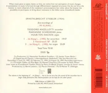 Ernstalbrecht Stiebler - ... Im Klang ... (1998)