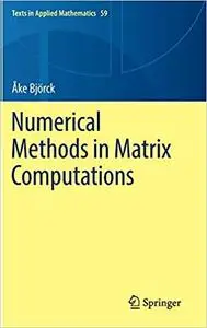 Numerical Methods in Matrix Computations