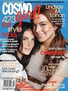 Cosmo Girl Magazine November 2006