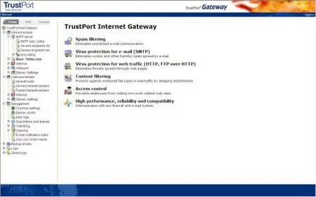 TrustPort WebFilter v5.4.0.2139