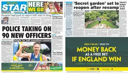 Shropshire Star Shrewsbury Edition – June 18, 2018