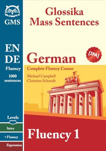 German Fluency 1-3: Glossika Mass Sentences [repost]