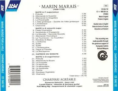 Charivari Agréable - Marais: Musique pour la Viole (1996)