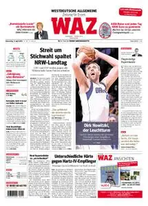 WAZ Westdeutsche Allgemeine Zeitung Essen-West - 11. April 2019