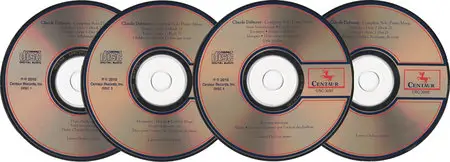 Claude Debussy - Larissa Dedova - Complete Solo Piano Music (2010) [4x CD]