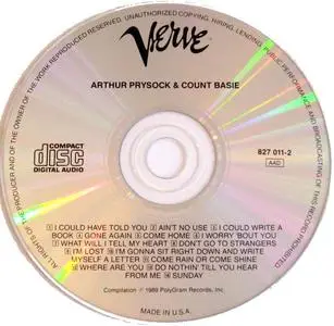 Arthur Prysock & Count Basie - Arthur Prysock / Count Basie (1966) [1989, Reissue]