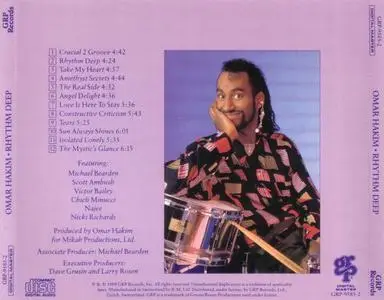 Omar Hakim - Rhythm Deep (1989) {GRP 9585-2}