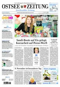 Ostsee Zeitung Greifswalder Zeitung - 09. November 2018