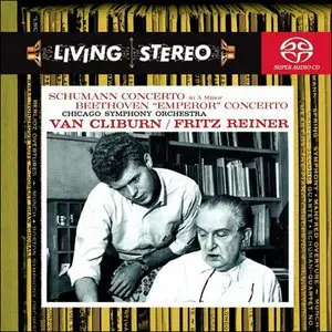 Piano Concertos by Beethoven & Schumann: Van Cliburn, Fritz Reiner (Original Recording Remastered) newlinks