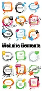 Website Elements Vector