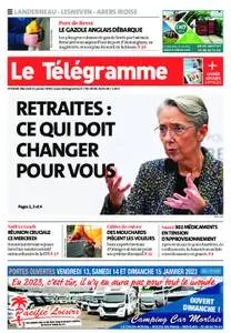 Le Télégramme Landerneau - Lesneven – 11 janvier 2023