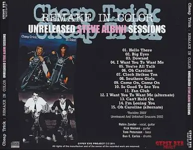 Cheap Trick - Remake In Color: Unreleased Steve Albini Sessions (2011) {Gypsy Eye Project}