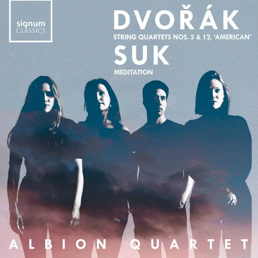 Albion Quartet - Dvořák: String Quartet Nos. 5 & No. 12, "American - Suk: Meditation (2019)