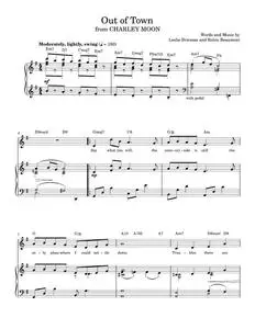 Out Of Town - Leslie Bricusse, Willy Wonka (Piano-Vocal-Guitar)