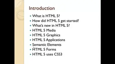 HTML 5 : Learn HTML 5 from beginners to advance
