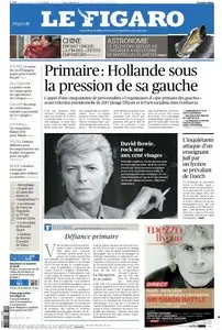 Le Figaro du Mardi 12 Janvier 2016