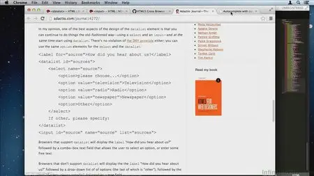 Infiniteskills - Learning HTML5 Forms (2013)