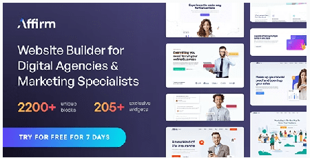 Affirm v2.0.3 - Marketing & Digital Agency WordPress Theme