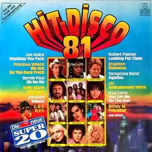 VA - Super 20: Hit Disco '81 (vinyl rip) (1981) {Ariola Germany}