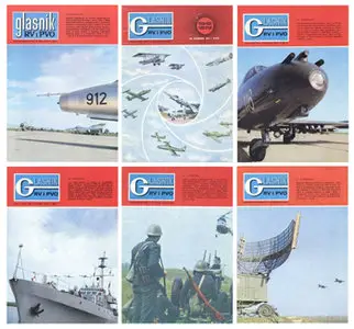 Glasnik RV i PVO 1972 (6 issues - full year)