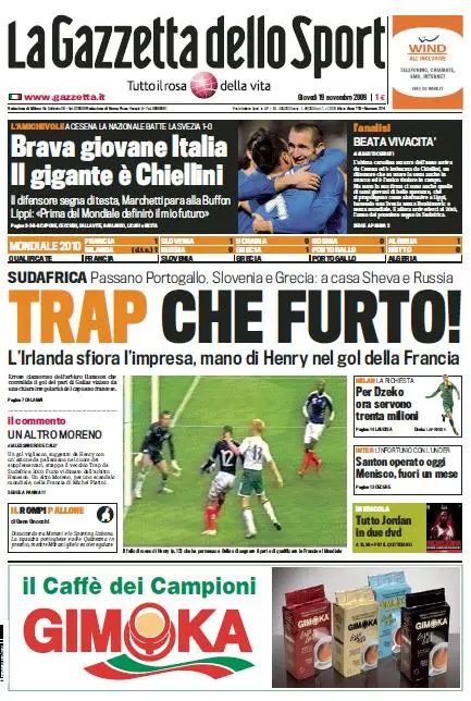 La Gazzetta dello Sport (19-11-09)