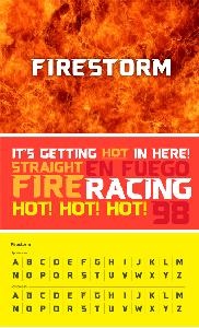 Firestorm Font Family