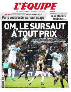 L'equipe du Mercredi 1 Mars 2017