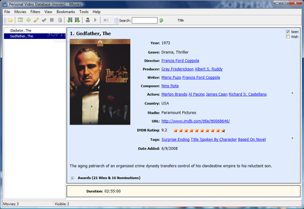 Portable Personal Video Database 0.9.9.18