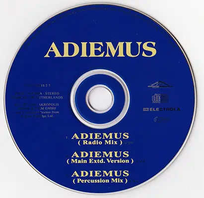 Adiemus - Adiemus (1995, CD-Single)