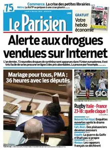 Le Parisien + Economie + Cahier Paris du Lundi 4 Février 2013