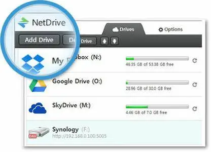 NetDrive 2.6.1 Build 689