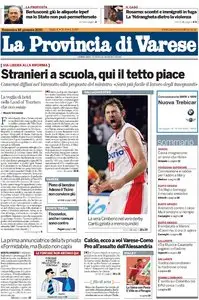 LA PROVINCIA DI VARESE 10 GENNAIO 2010