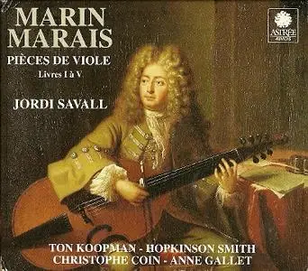Jordi Savall - Marin Marais: Pieces de viole, Livres I-V (5CD) (1992)