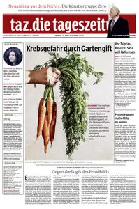 Tageszeitung TAZ vom 23 Maerz 2015