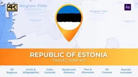 Estonia Map - Republic of Estonia Travel Map 39338336