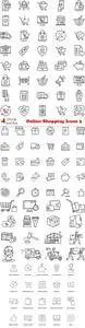 Vectors - Online Shopping Icons 3