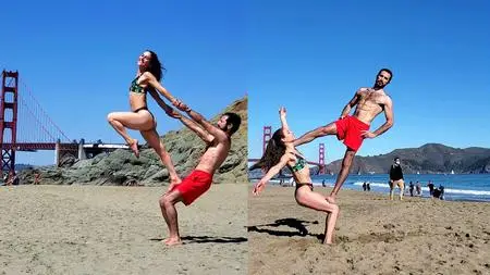 Standing Partner Acrobatics for Beginners