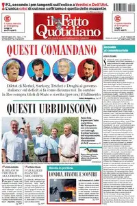 Il Fatto Quotidiano (09-08-11)