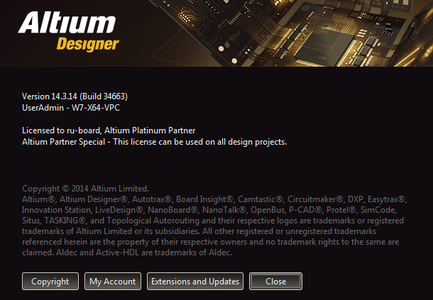 Altium Designer 14.3.14