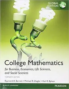 College Mathematics for Business, Economics, Life Sciences and Social Sciences, Global Edition