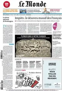 Le Monde + Eco et Entreprise du Mardi 15 Octobre 2013